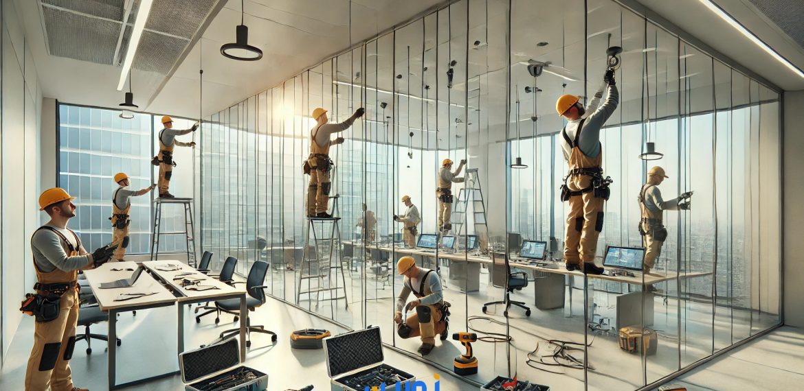 خرید پارتیشن اداری با کیفیت بالا | سفارش پارتیشن تک جداره و پارتیشن شیشه ای با قیمت مناسب