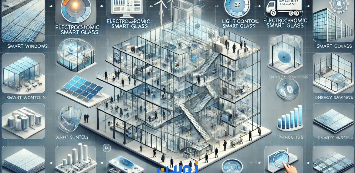 شیشه الکتروکرومیک و استفاده از تکنولوژی شیشههای پیشرفته در طراحی داخلی مدرن با شیشه