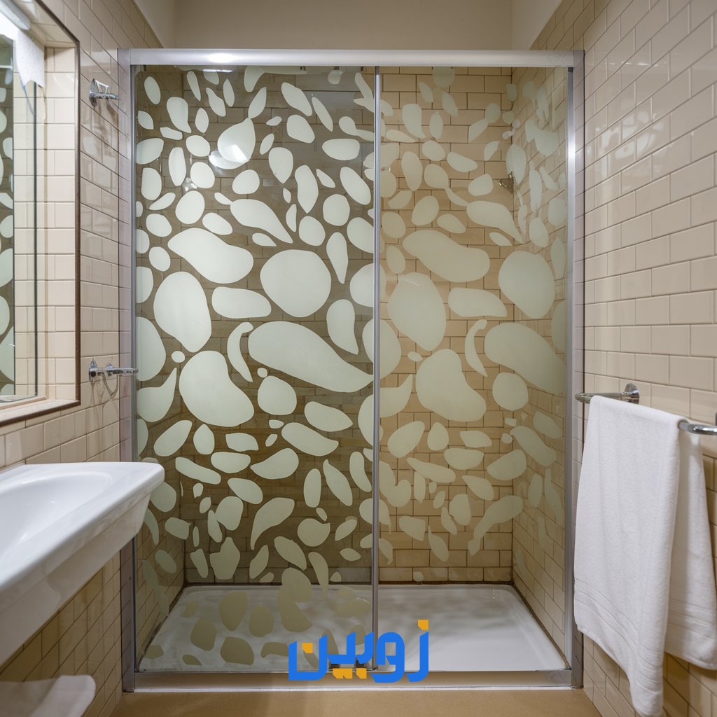 نصب پارتیشن شیشه ای طرح دار و انواع پارتیشن شیشه ای در زوبین شیشه