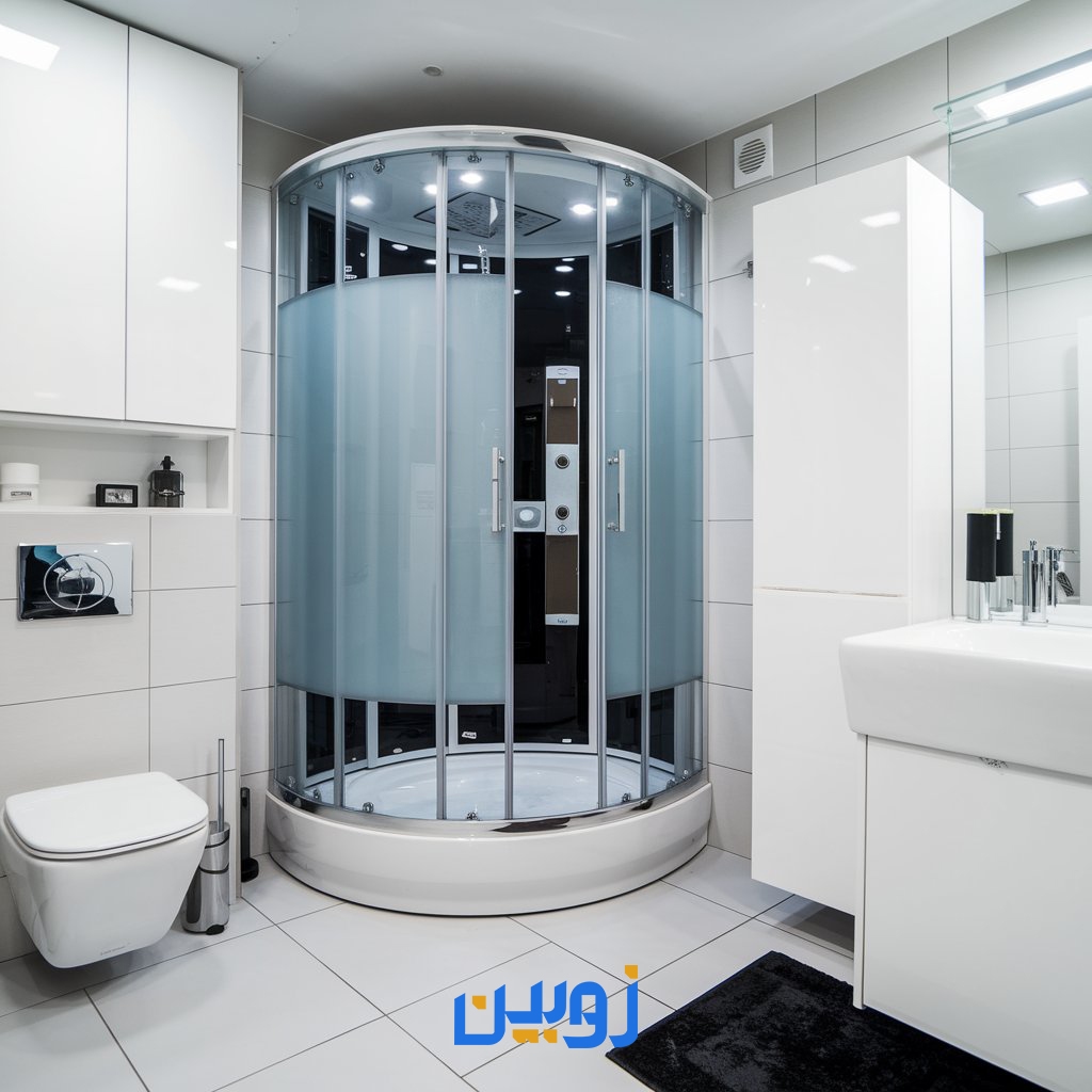 کابین دوردوشی و خرید مدل های کابین دوش از زوبین شیشه