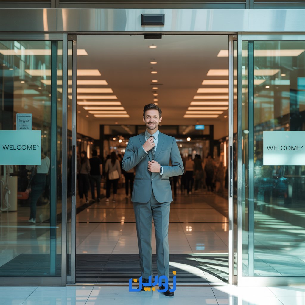 خرید درب اتوماتیک شیشه ای در تهران از زوبین شیشه 02177690213