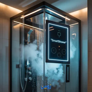 کابین دوش هوشمند و نصب دوش بخار خانگی از شرکت زوبین شیشه 09122788248